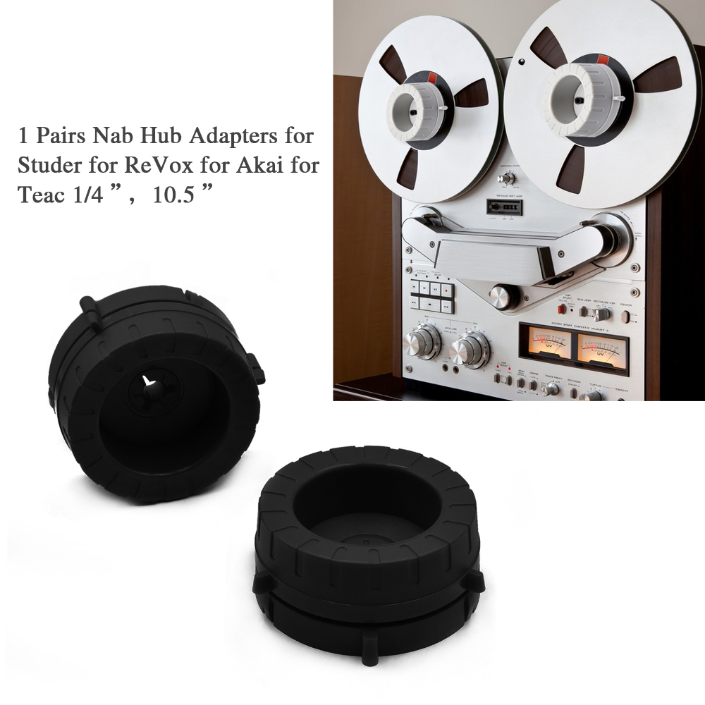 Universal NAB Reel Hub Adapters for Studer ReVox Akai Teac Reel