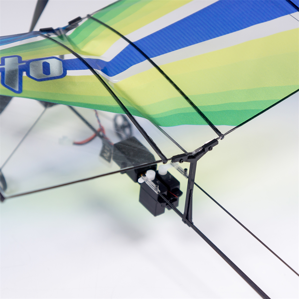 Dancing wings hobby e43 mosquito 360mm wingspan slow flyer indoor mini rc airplane pnp with dsmx/2 rx & tx combo 