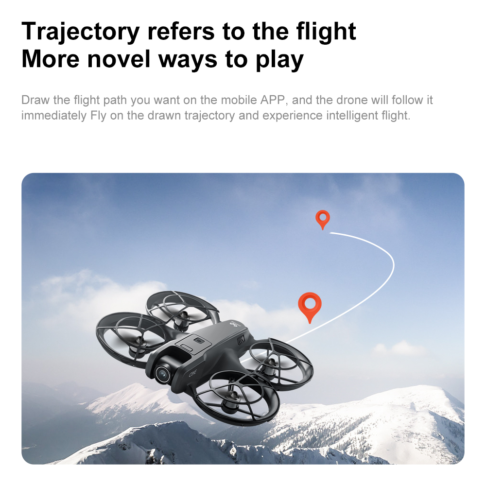 YCRC V666 WiFi FPV with LCD Screen Controller HD ESC Dual Camera Optical Flow Hover Automatic Obstacle Avoidance Brushless LED Light Circle Protection Kids Gifts 2.4G 4CH 6-Axis Remote Control RC Toys Drone Quadcopter RTF