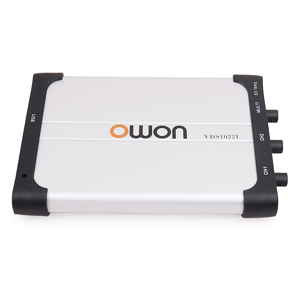 OWON VDS1022I VDS1022 Virtual PC Digital Storage Oscilloscope 100Msa/S 25Mhz Bandwidth Handheld Portable USB Oscilloscopes