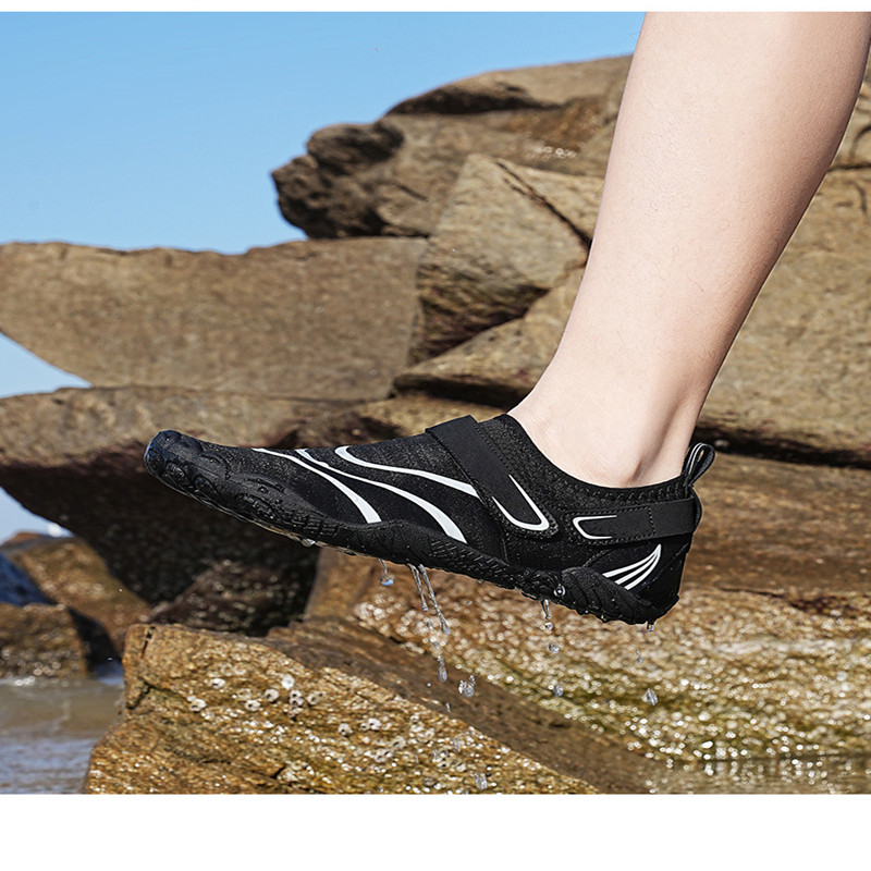 Suxi Wading Shoes Men's and Women's Leisure Fitness Shoes Outdoor Beach Swimming Sports Training Shoes