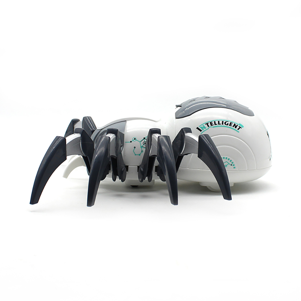 Mechanical Spray Spider Simulation Electric Remote Control Spider Light Music Animal Dancing Wireless RC Animal Children Toy