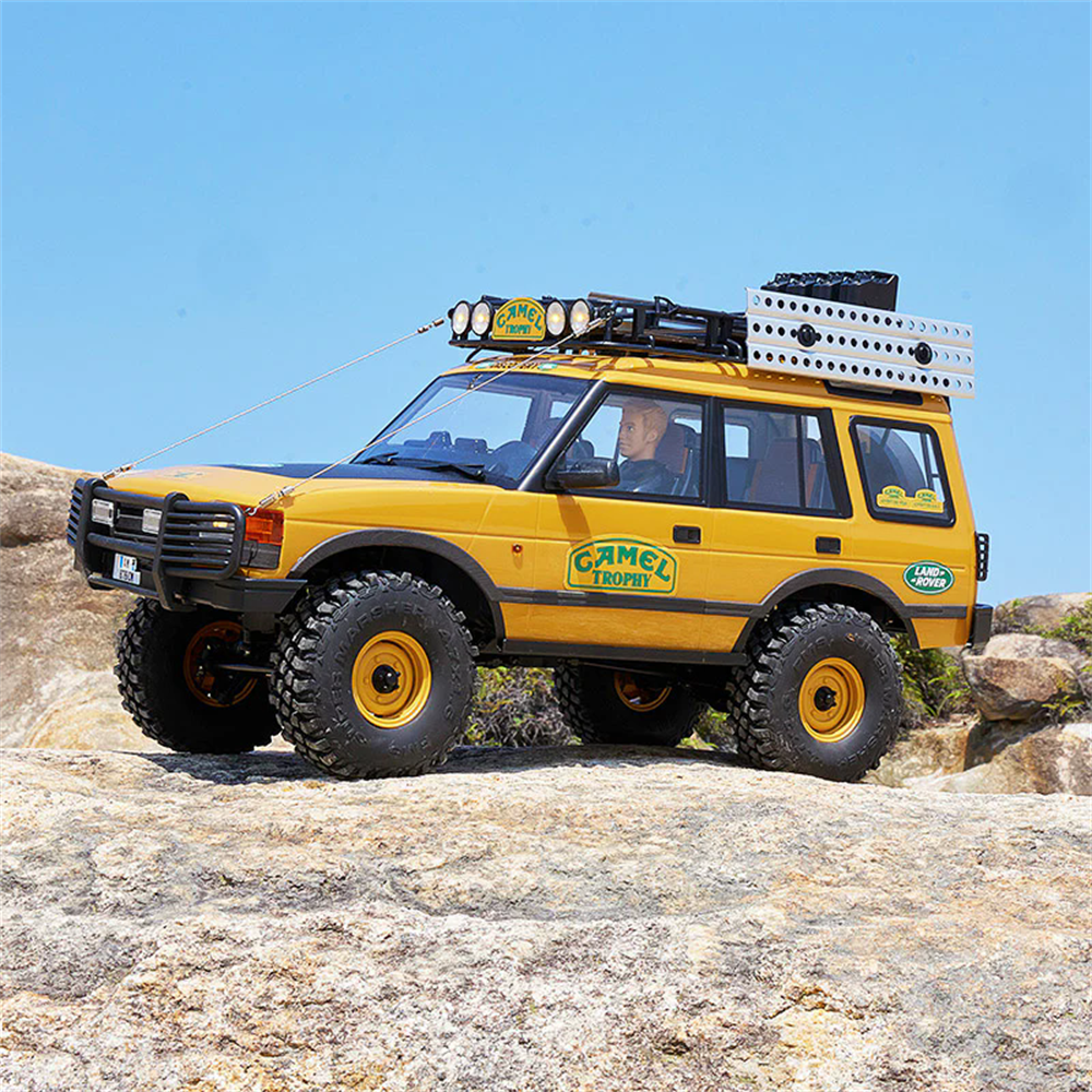 FMS FCX10 1/10 2.4G 4WD RCカー ランドローバーキャメルトロフィー
