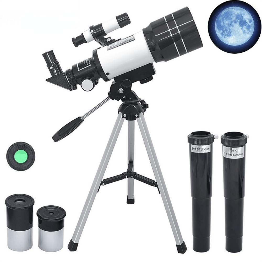 Eyebre F30070 Astronomical Telescope with Finder Scope High Definition High Magnification for Star Gazing and Moon Observation Beginners