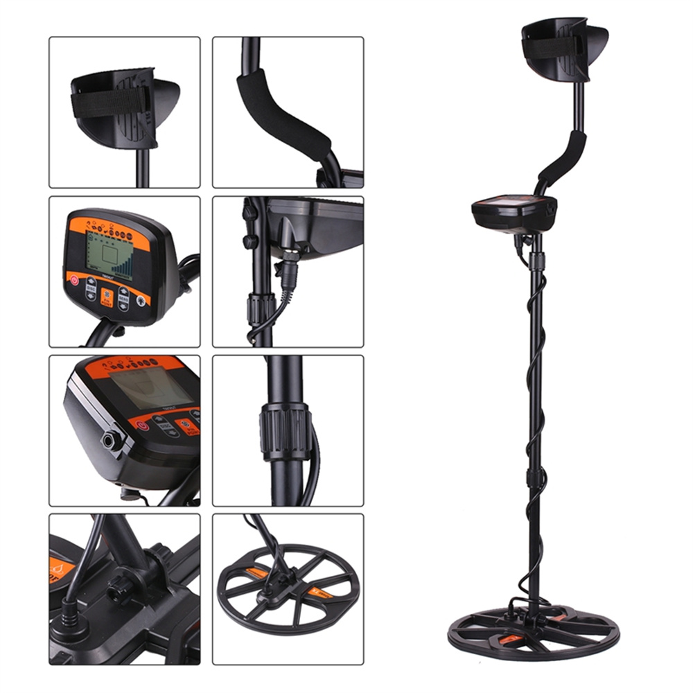 TX-960 Metal Detector 1.5M High Sensitivity Waterproof Coil LCD Treasure Historian Archaeology Underground Jewelry Detector