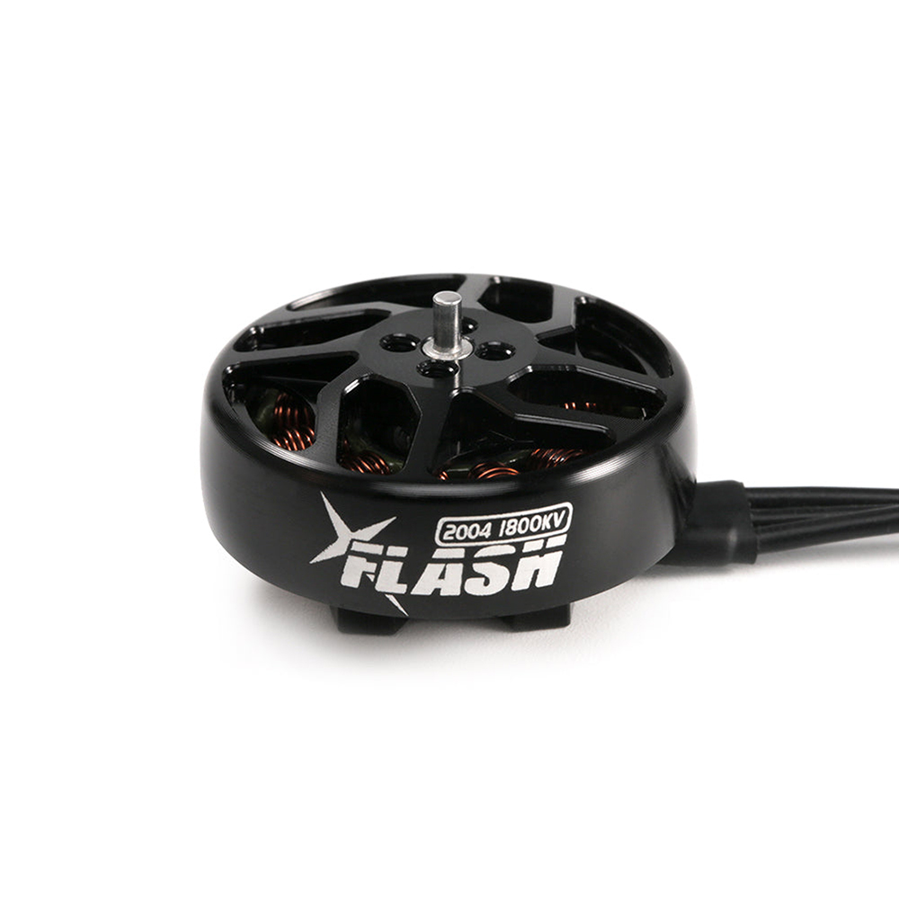 FlyFishRC Flash 2004 1800KV 6S / 2900KV 4S Brushless Motor 1.5mm Shaft for 3.5 Inch 4 Inch Long Range 5 Inch Lightweight FPV Racing Drone