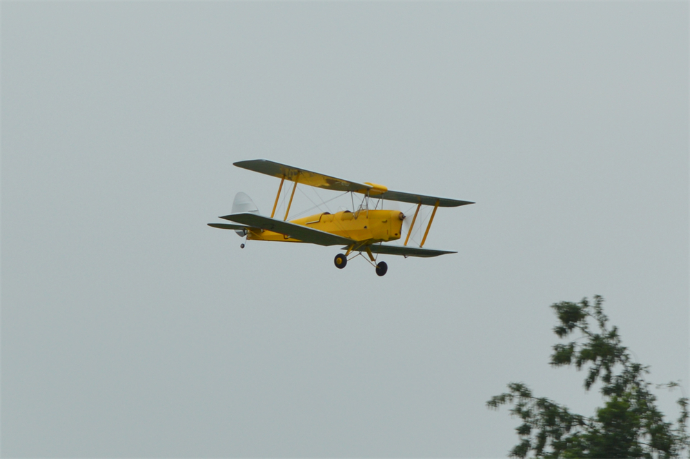 Tony Ray's Aero Model DH.82 Tiger Moth 1/6 Balsawood 1500mm Wingspan RC Airplane KIT