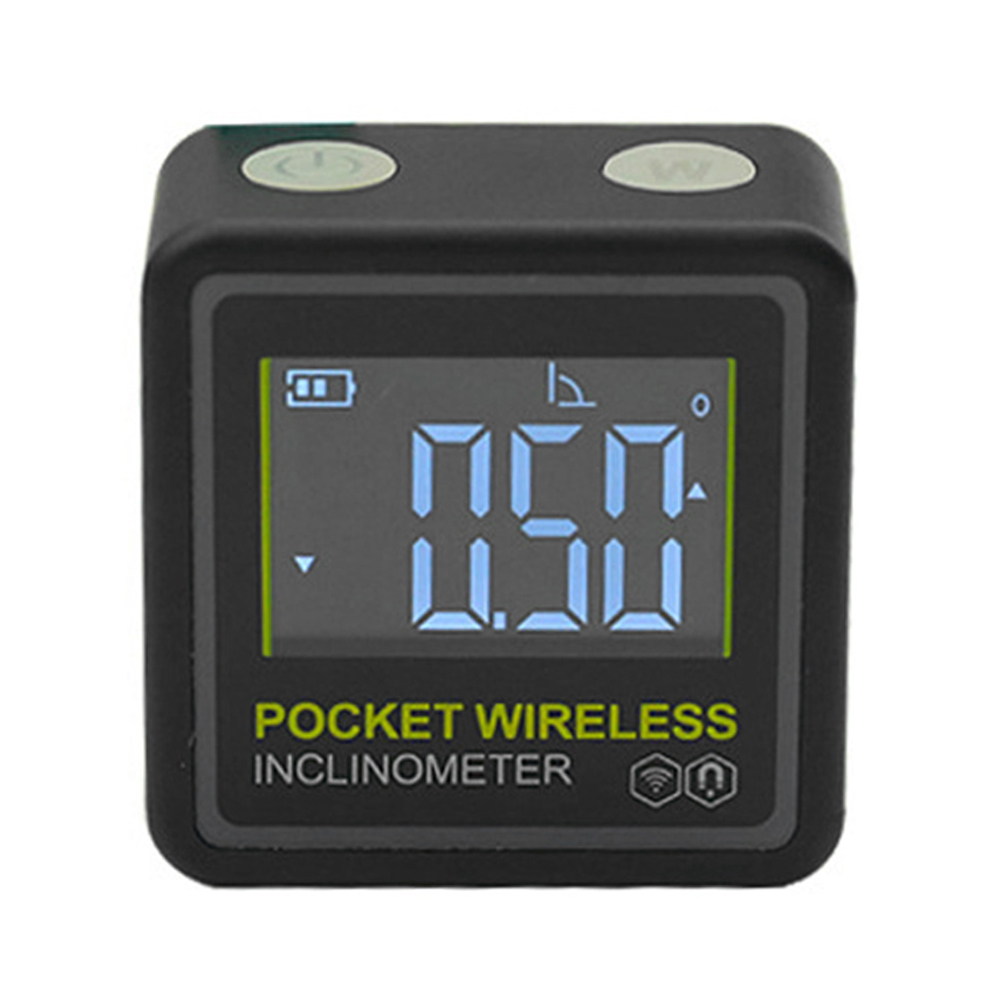 ETOPOO Mini Pocket Inclinometer with Bluetooth Digital Display Angle Measuring Slope Meter for Surveying Construction and Engineering Projects