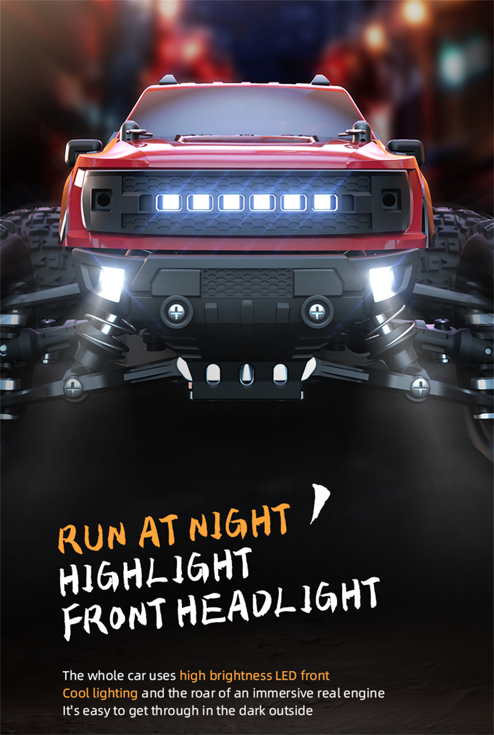SCY & THE LINK 18102 1/18 2.4G 4WD High Speed RC Car Vehicle Models Full Proportional Control W/ Light