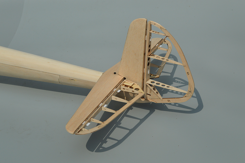 Tony Ray's Aero Model DFS Weihe 1/6.5 2770mm Wingspan Balsa Wood RC Airplane Glider KIT
