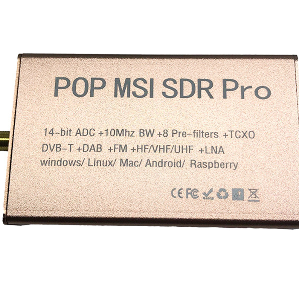 SDR RSP1 10KHz-2GHz 14Bit Software Defined Radios SDR Receiver with TCXO LNA SDRplay Driver