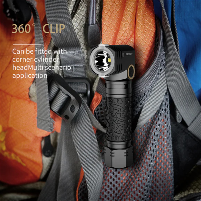 Bemutató a NICRON L71 1500 Zseblámpáról - A Fény Svájci Bicskája 5 A NICRON L71 1500 zseblámpa modern Type-C USB töltőportja.