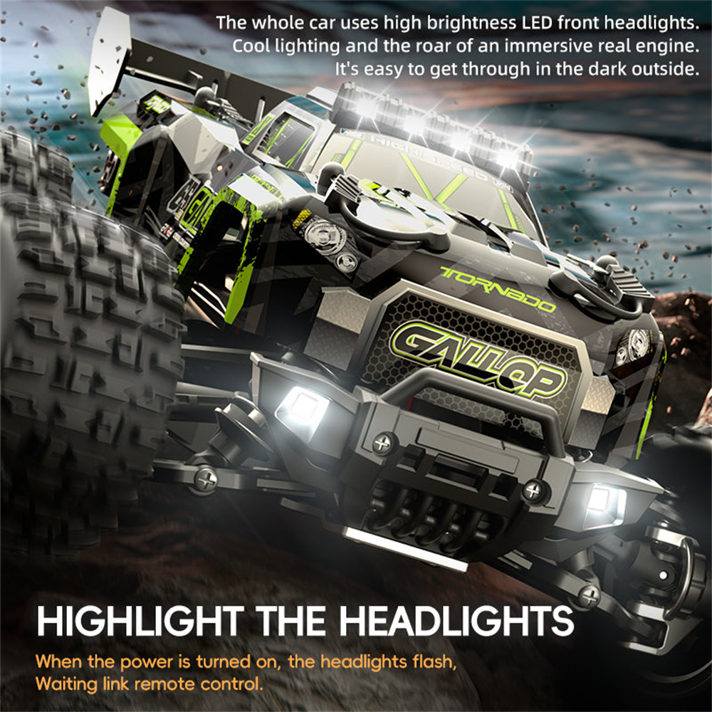 SCY LH18108 1/18 4WD 2.4G High-speed RC Car Vehicle Model Truck Full Proportion Control