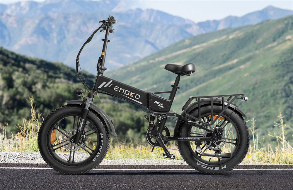 [EU DIRECT] EMOKO EC20 Electric Bike 48V 18Ah Battery 1000W Motor Recommended Top Speed 20inch Tires 100KM Mileage 180KG Max Load Folding Electric Bicycle