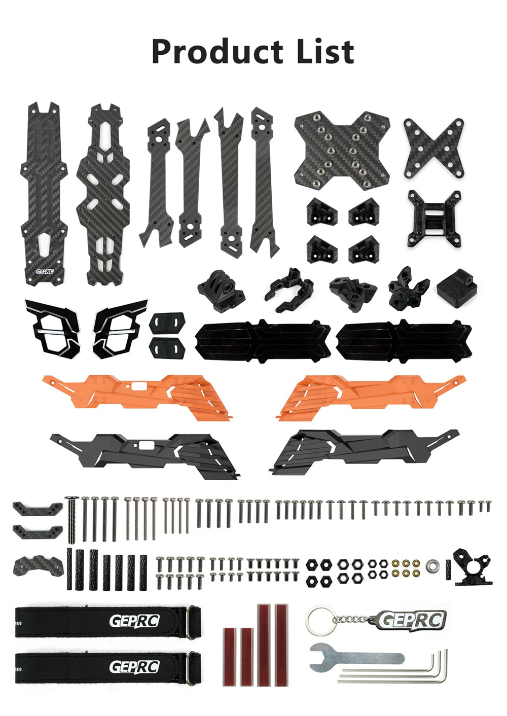 GEPRC MARK5 225mm 5 Inch 6S Wide X RC WTFPV Drone PNP BNF Compatible with DJI O4 Pro Air Unit Digital System