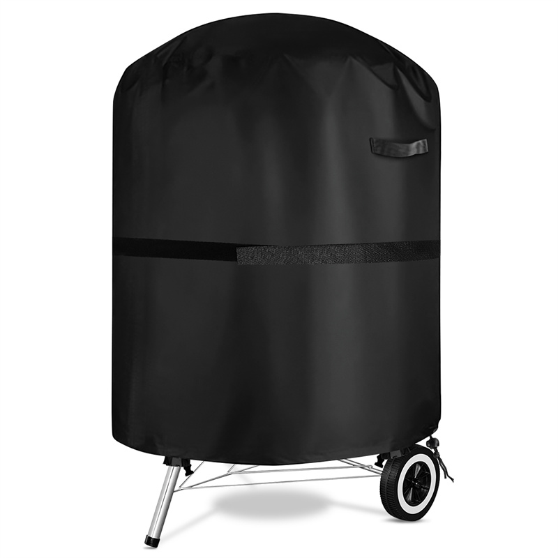 600D BBQ Kettle Cover for Barbeque Grill of Weber Brinkmann NASUM Grill Cover 22-inch Charcoal Grill Covers Waterproof Heavy Duty Char-Broil 28.5 Lx 28.5 Dx 30.5 H Jenn Air and Holland