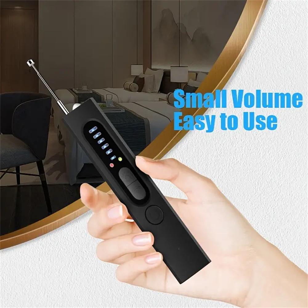 X13 Hide Camera Detector Bug Detector, Listening Device Detector GPS Tracker Detector Bug Sweeper RF Wireless Signal Scanner For Home Office Travel