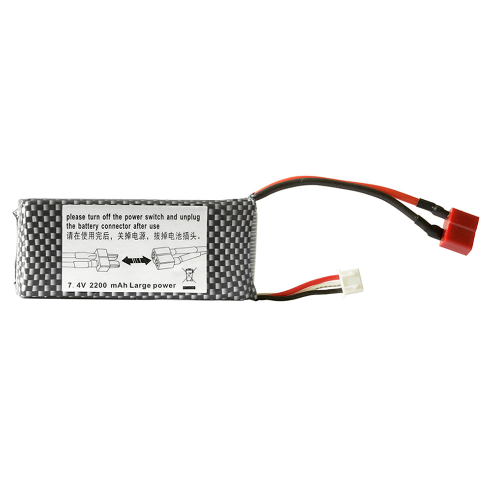 XLF X03A X04A MAX X05A F11A 1/10 RC Car Spare 7.4V 2200mAh 30C 2S T Plug Lipo Battery Brushless Vehicles Model Parts