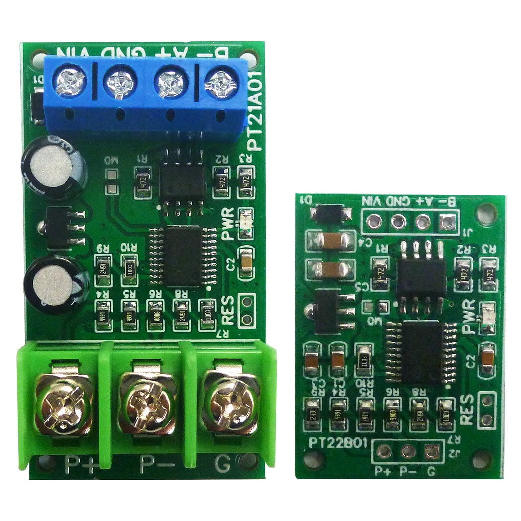 PT21A01 DC12V PT100 RTD Converter with RS485 Modbus RTU Sensor for Accurate Temperature Monitoring