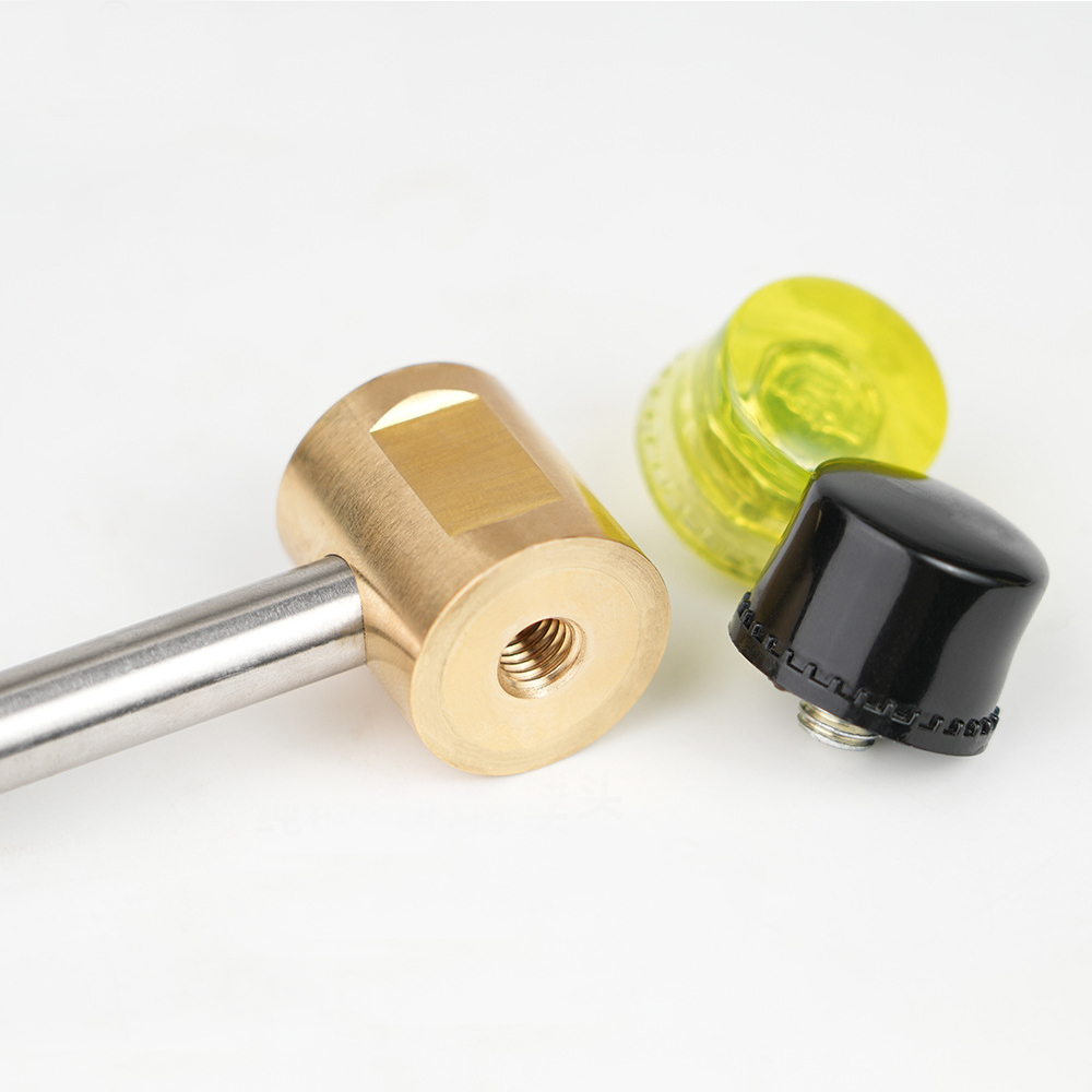 Professional Versatile Woodworking Hammer Brass Ergonomic Design Compact Portable Durable Tool DIY Projects Home Improvement