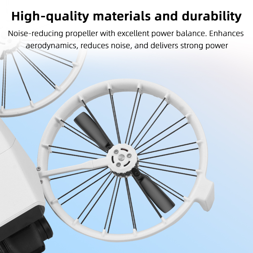 BRDRC 4022F Lightweight Colorful Propeller Props Blades Accessories for DJI FLIP RC Drone Quadcopter