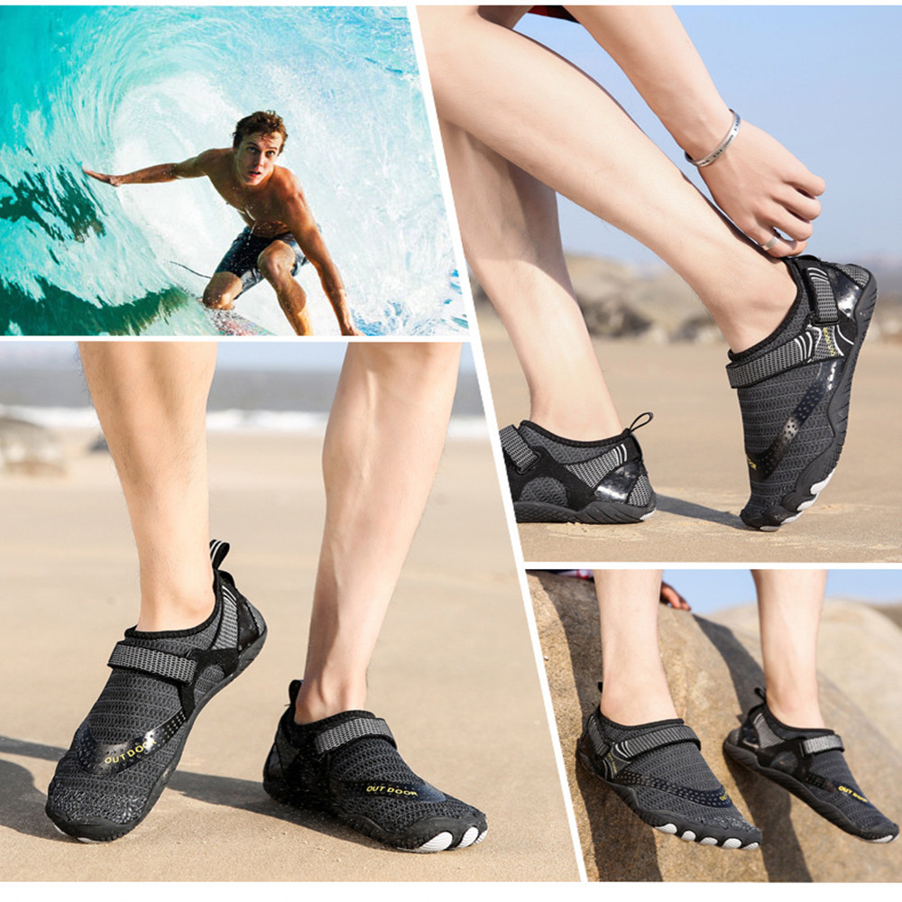 Wading Shoes Men's and Women's Leisure Fitness Shoes Outdoor Beach Swimming Sports Training Shoes