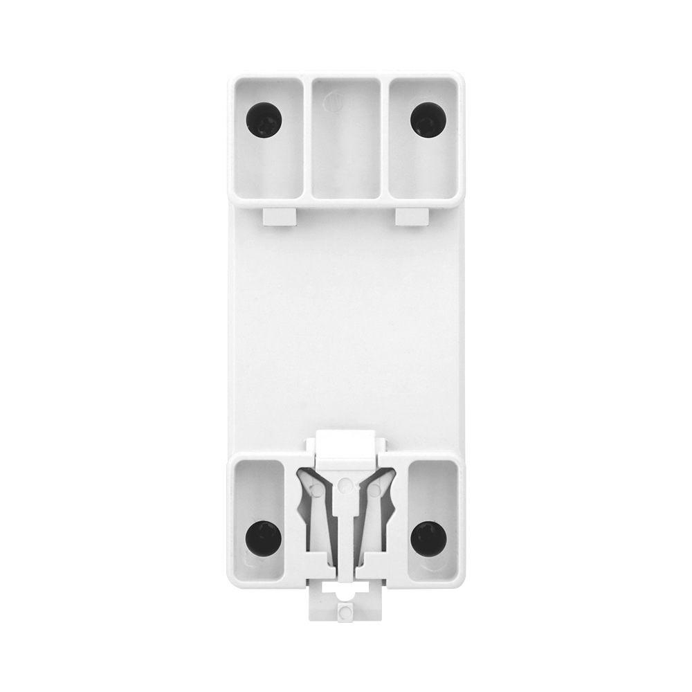 SINOTIMER SDM008 AC Din Rail Multifunctional Meter with LCD Display Measures AC Power Voltage (50-300V) Current (0-100A) Active Power (0-30kw) Energy Consumption (0-1999kwh) Ideal for Effective Energy Management and Consumption Monitoring