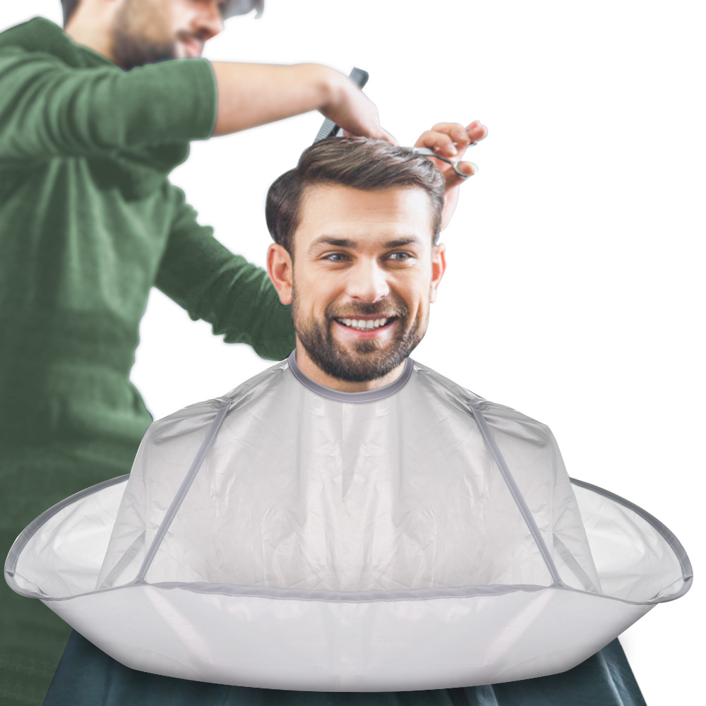 Apron Barber Hairdressing Cape for Adult Master Barber Shaving kitchen Child Beards Hairdresser Gown Cut Coat Beard Apron