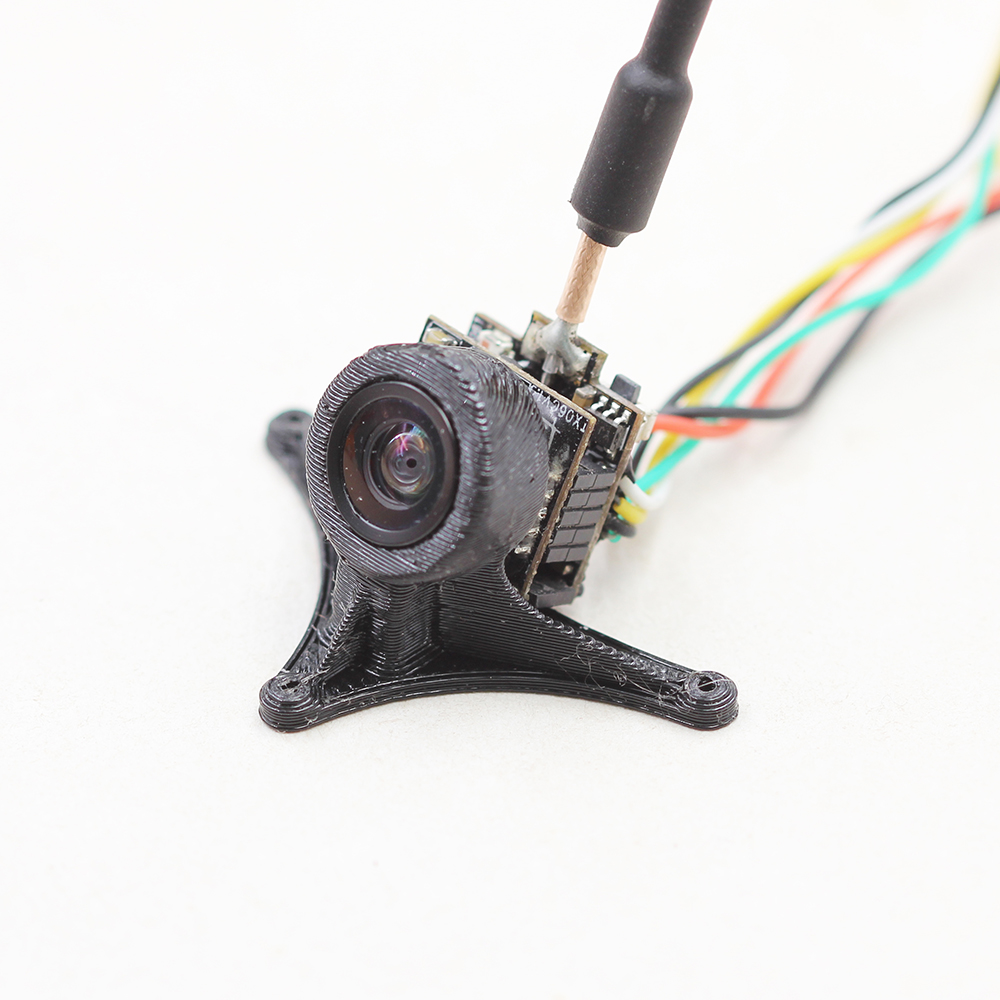 QY3D 25 Degree Ultralight 10mm Camera Bracket AIO 25.5mm Flight Controller Mount for FPV RC Drone