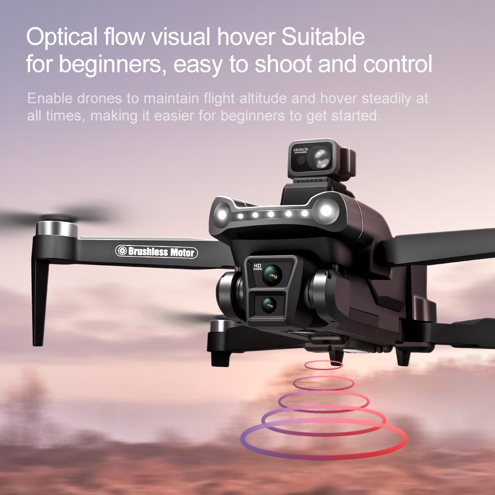 WLRC V198 PRO MAX GPS 5G WiFi FPV with 1080P HD Dual Camera Servo Gimbal 360° Obstacle Avoidance Optical Flow Hover Brushless Foldable RC Drone Quadcopter RTF