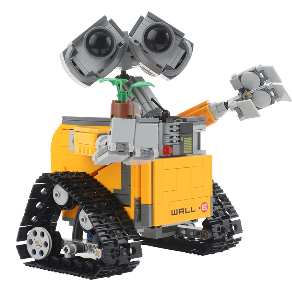 687pcs Wall-E Robot 18cm Blocks Toy Idea Technic Figures Model Building Kits Block Bricks Educational Christmas Toy Birthday Gift