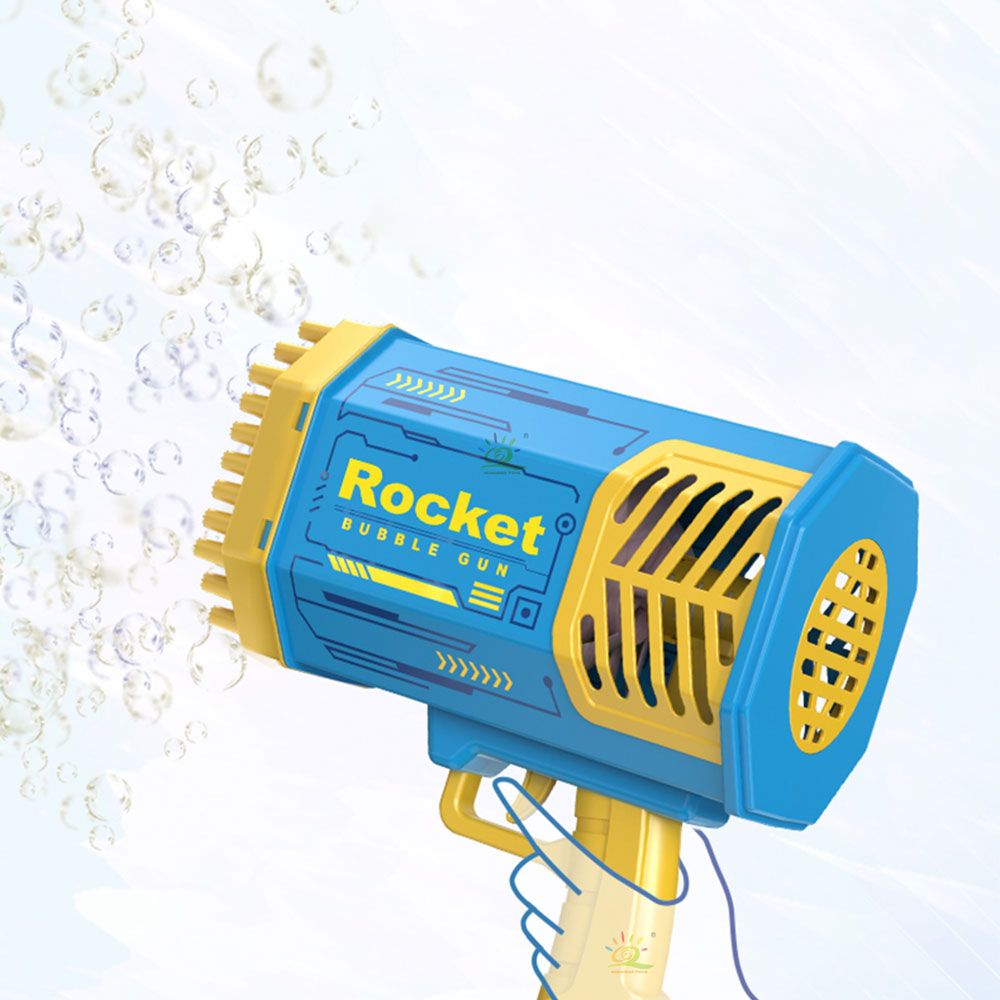 109 Holes Summer Outdoor Flashing Electric Automatic Bubbles Gun Beach Interactive Game Toy for Children
