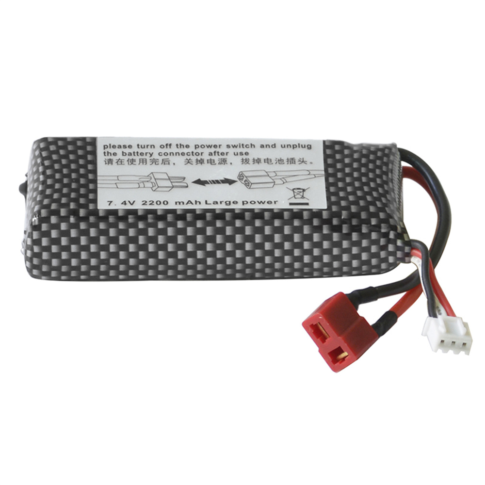 XLF X03A X04A MAX X05A F11A 1/10 RC Car Spare 7.4V 2200mAh 30C 2S T Plug Lipo Battery Brushless Vehicles Model Parts