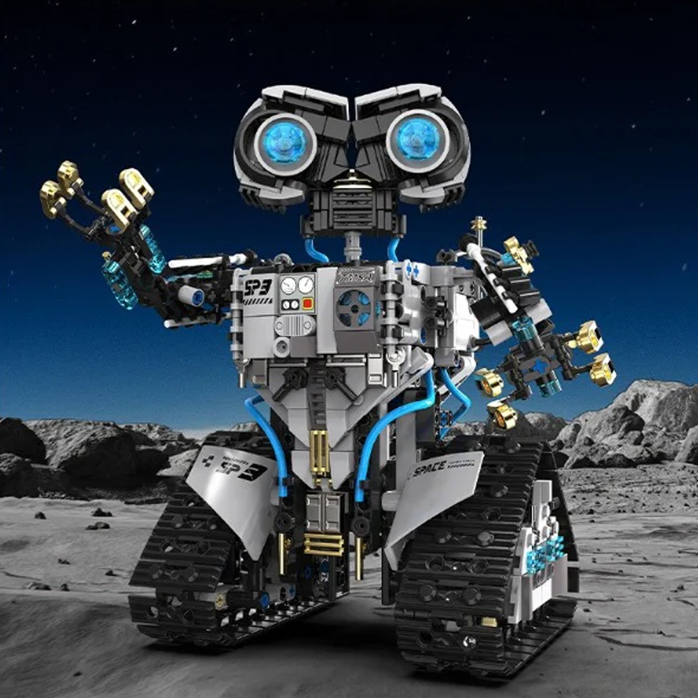 TUOMU T1107 1468ピースデュアルモード宇宙船ロボットコンビネーション
