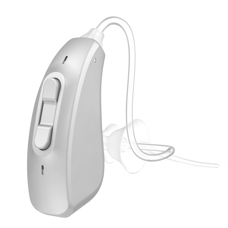 Portable Slim Digital Rechargeable Ear Hearing Aid with Charging Case For Deaf Hearing Deaf Aid Hearing Loss