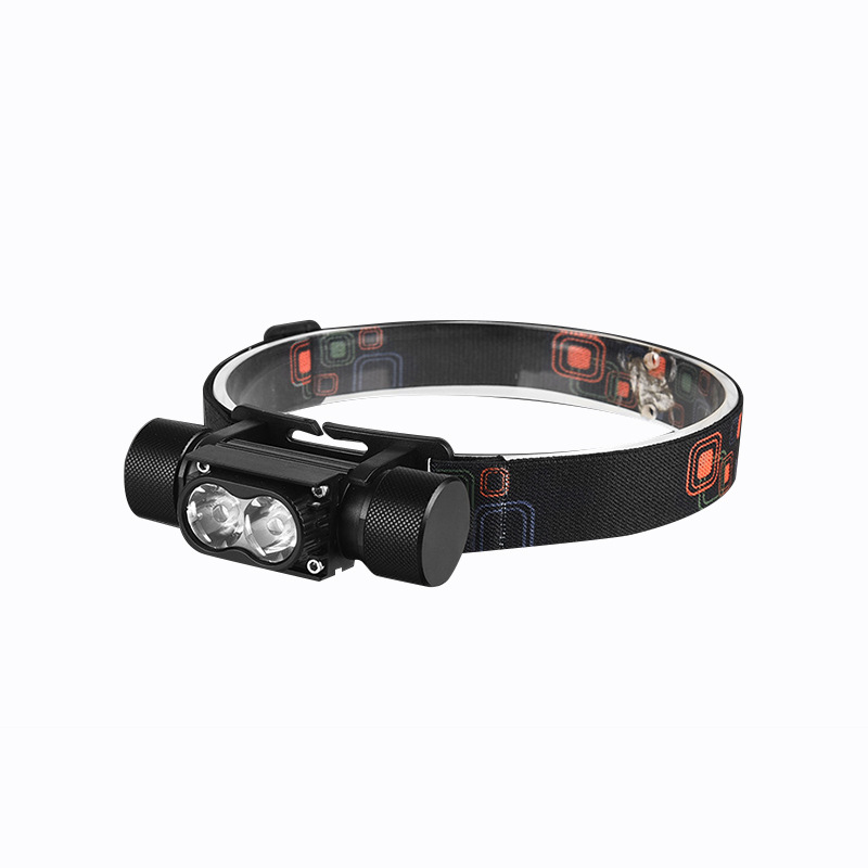 1200 Lumen Super Bright Headlamp Rechargeable Adjustable Headband for Bicycle Lights Suitable for Outdoor Camping Running Emergency Headlight