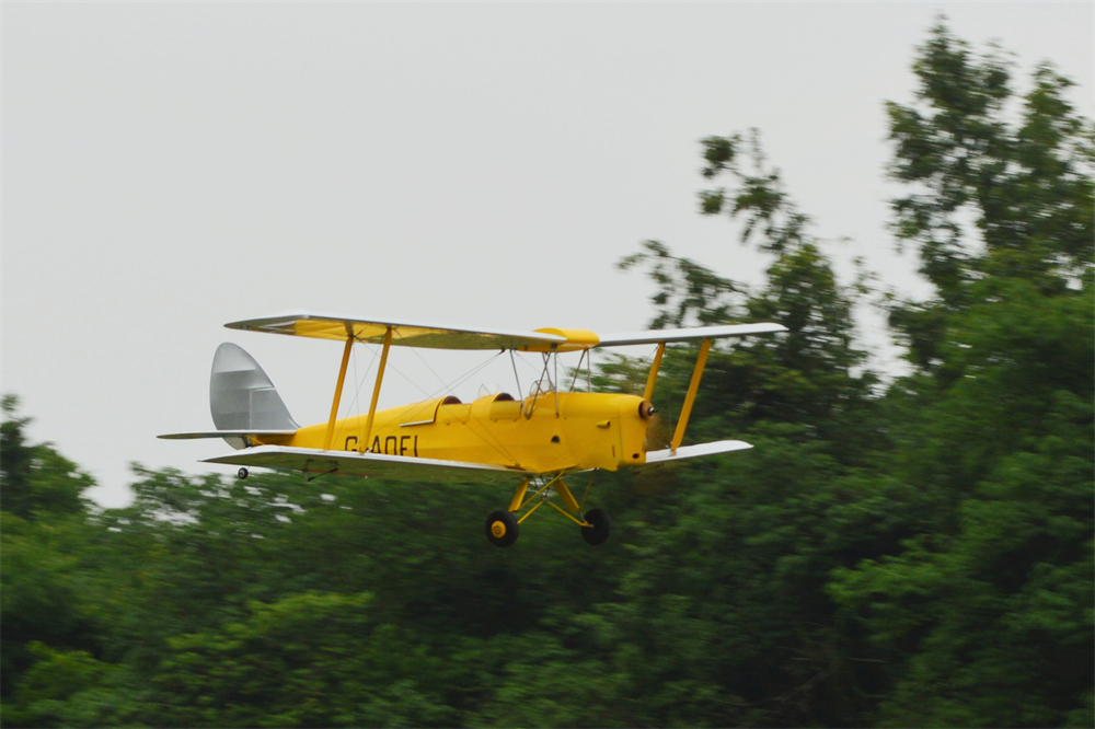 Tony Ray's Aero Model DH.82 Tiger Moth 1/6 Balsawood 1500mm Wingspan RC Airplane KIT