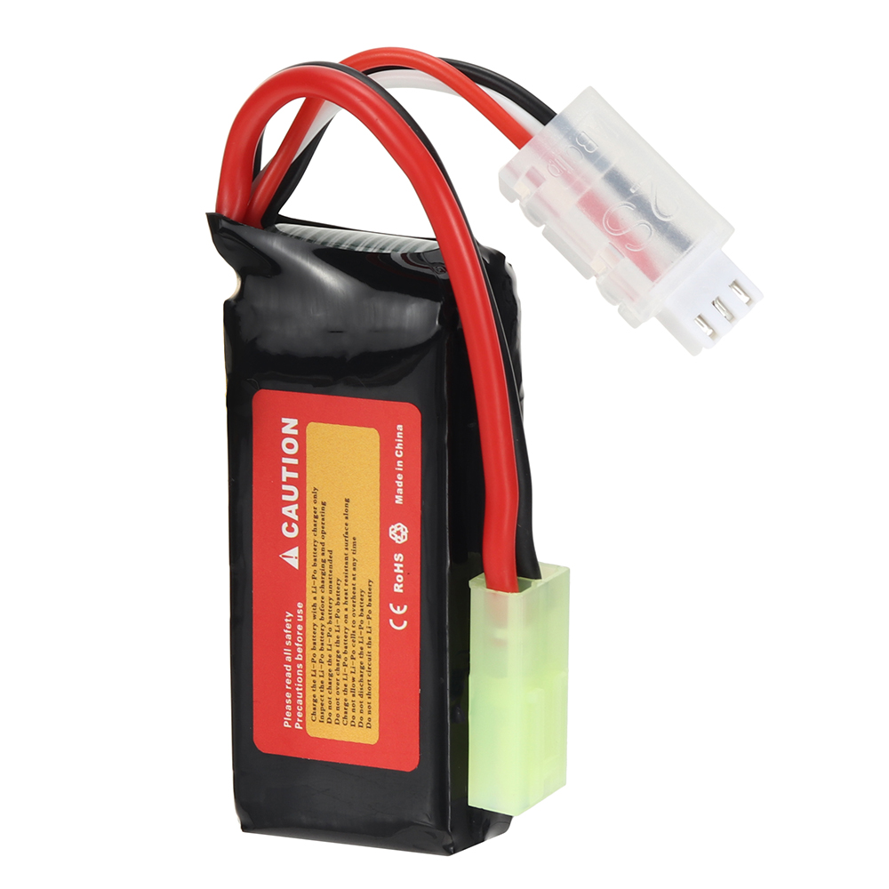 ZOP Power 2S 7.4V 1000mAh 25C LiPo Battery T Plug for RC Car Airplane Helicopter FPV Racing Drone