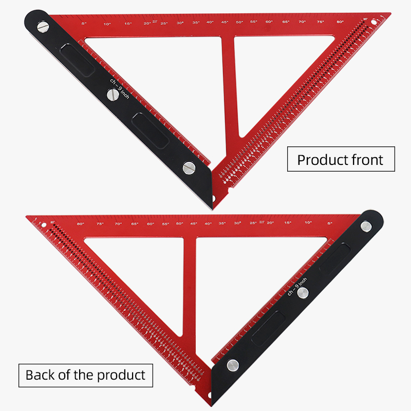 Angle Finder Protractor Hobbyists Adjustable Construction Woodworking Ruler