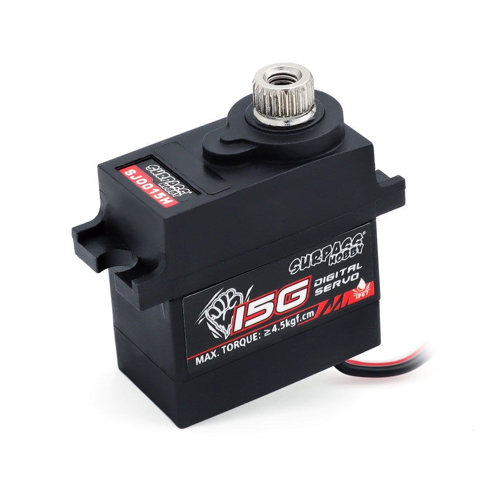 SURPASS-HOBBY SJ0015H High Pressure SJ0015M Low Pressure 15G Waterproof Servo for Fixed Wing RC Helicopter Robot