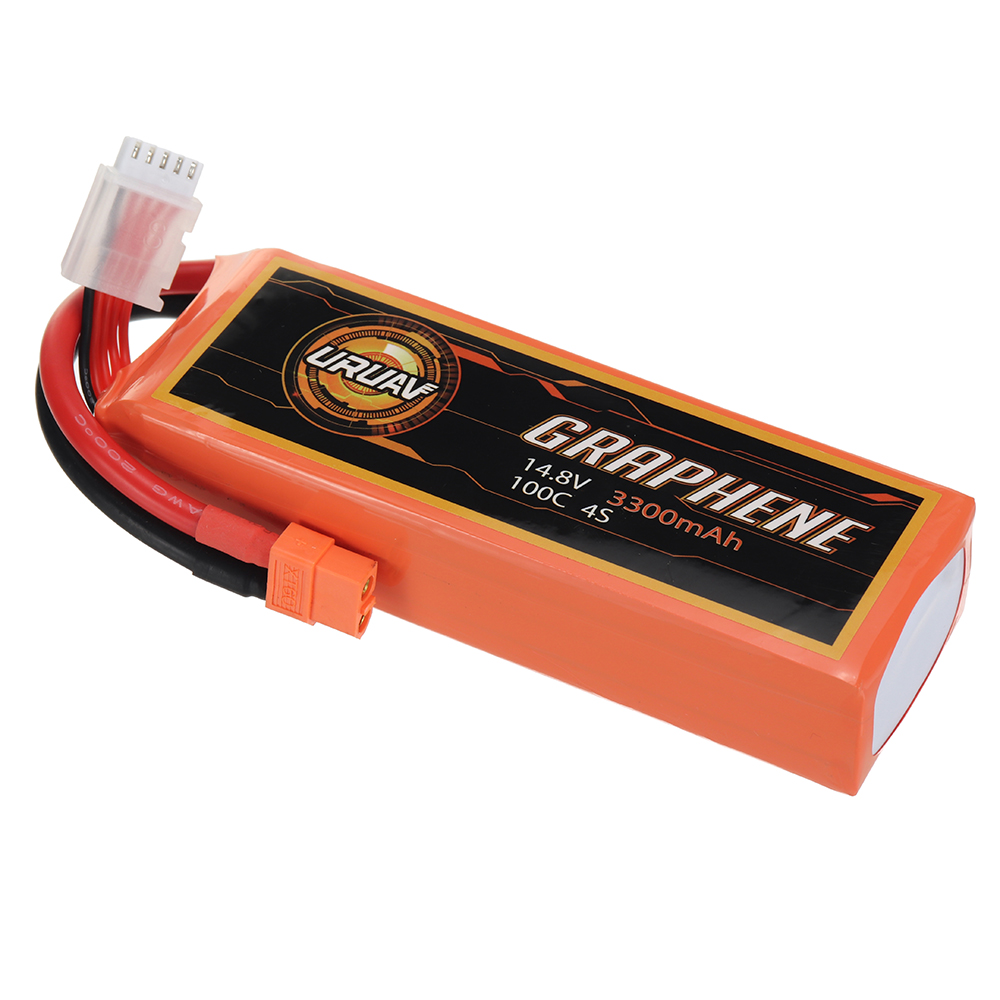 URUAV GRAPHENE Power 14.8V 3300mAh 100C 4S LiPo Battery XT60 Plug for RC Drone