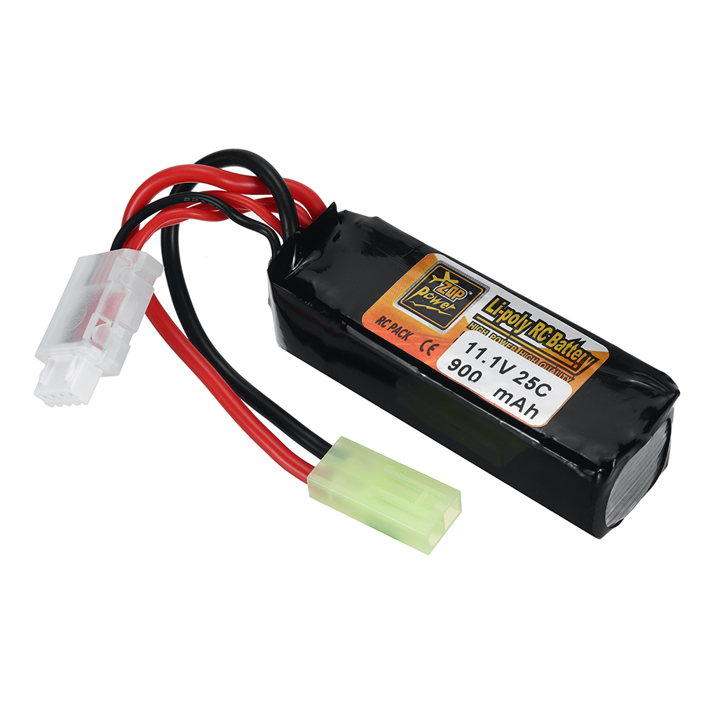 ZOP Power 3S 11.1V 900mAh 25C LiPo Battery T Plug for RC Car Helicopter Airplane FPV Racing Drone