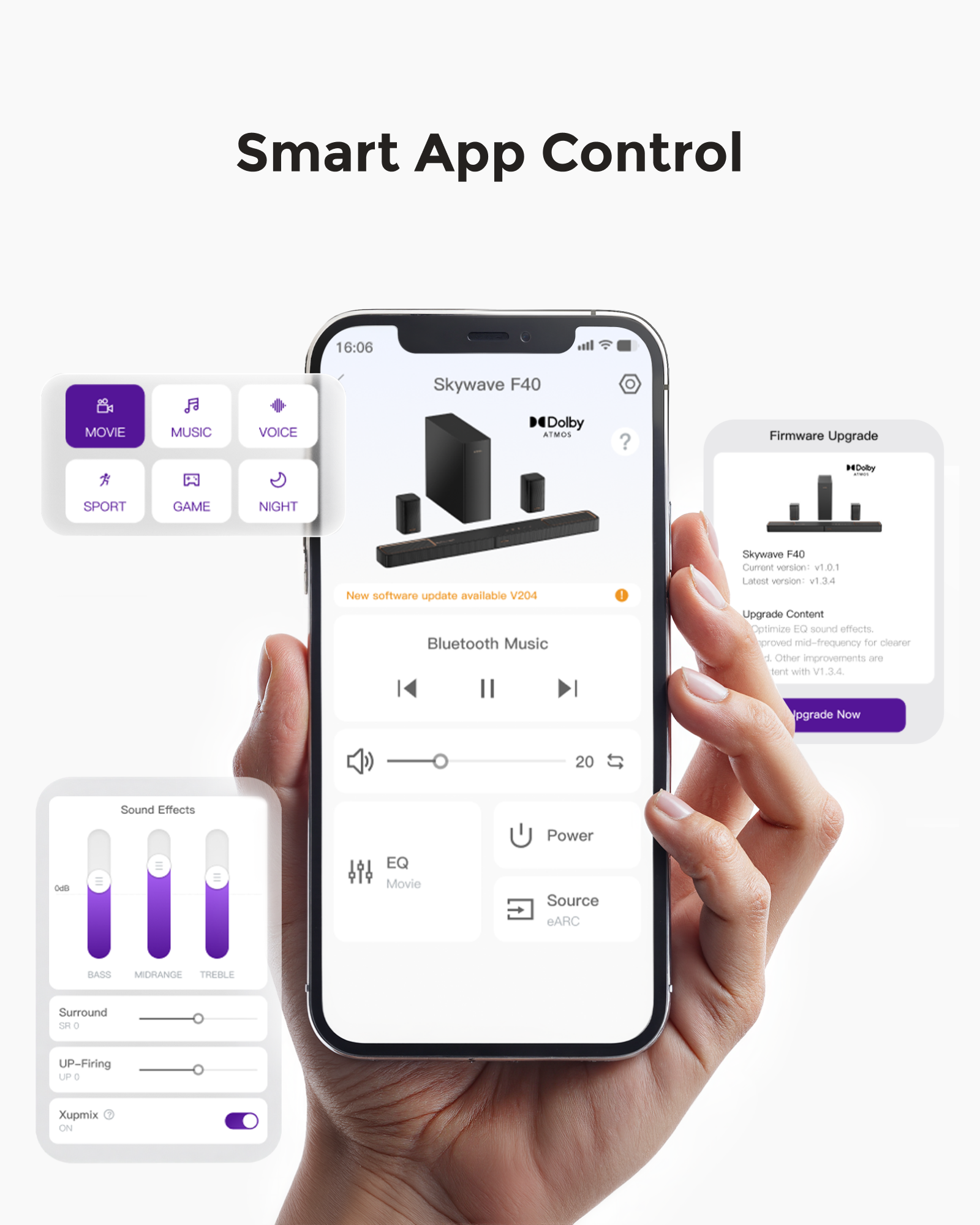 Ultimea Skywave F40 mélynyomó elhelyezés