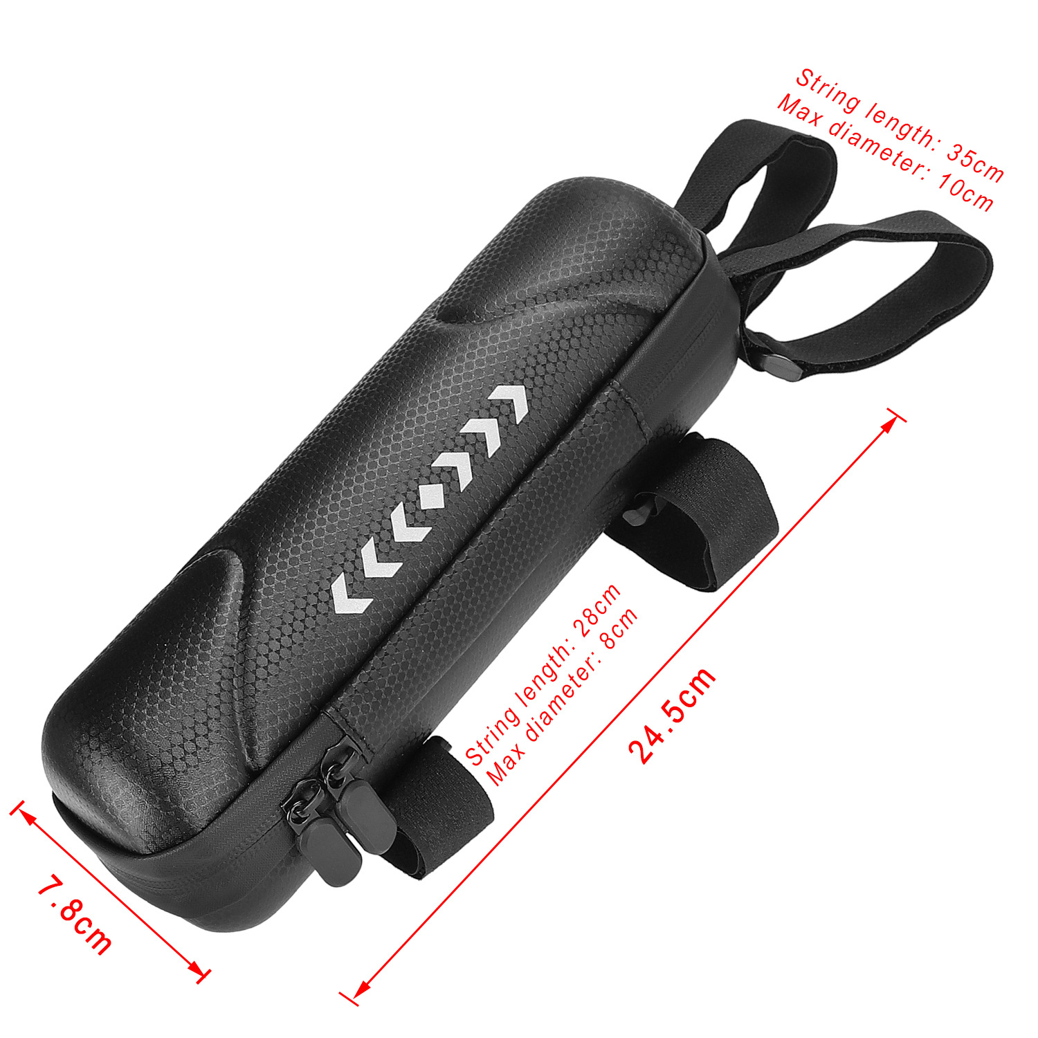 1L Kettle Bag Toolkit Bag for XIAOMI Electric Scooter Waterproof Front Bag Hard Shell Bike Bag