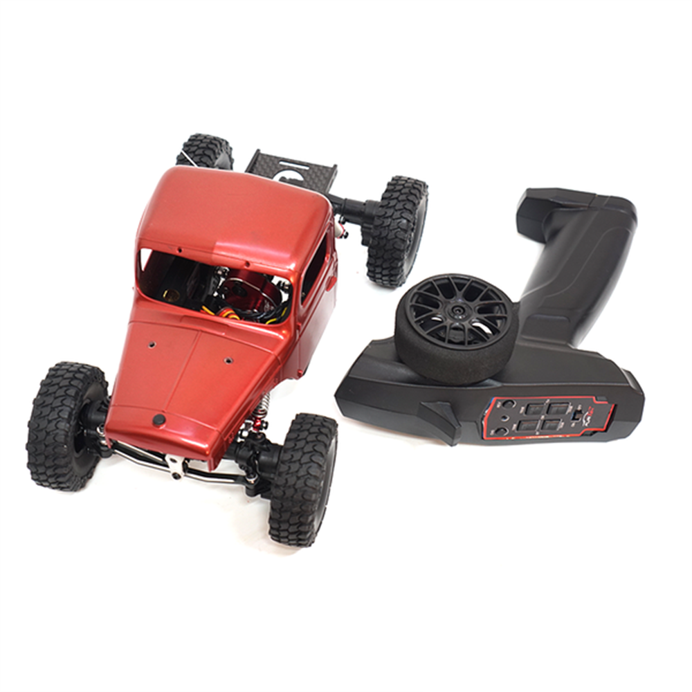 FURITEK CAYMAN PRO FUR-2269 1/24 4X4 Carbon Fiber RC Car Kit Brushless Micro Rock Crawler Truck Mini Komodo Full SCX24 Stellar Transmission with TX RX Vehicles Models