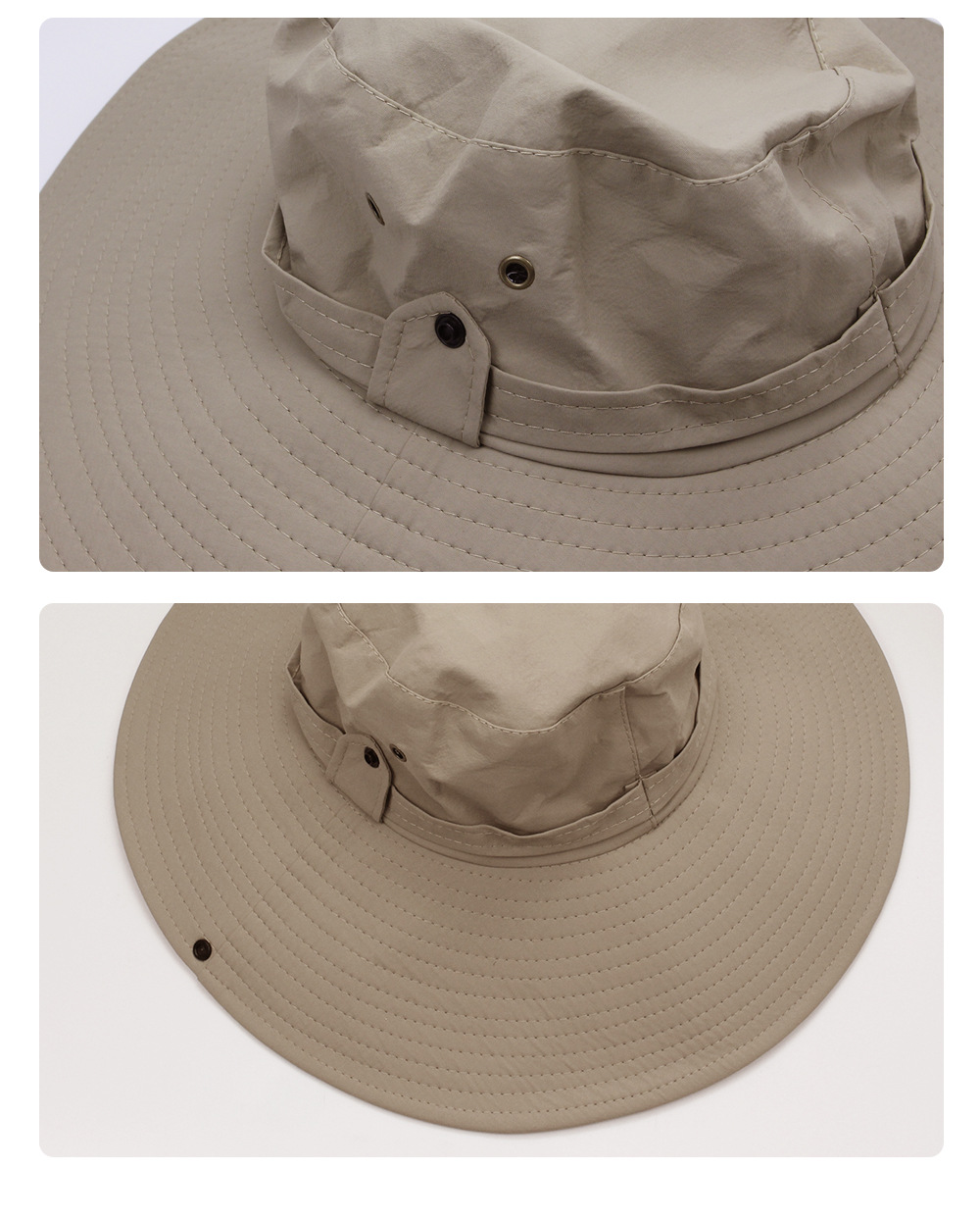 Sunscreen Hat Outdoor in Summer Floppy Wide Brim Bucket Waterproof Hat for Hiking Fishing Packable Wide Brim Sun Protection Hat