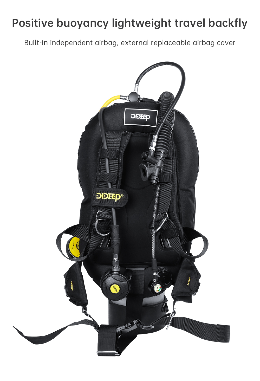 [US Direct] DIDEEP Floating Scuba Diving Donut BCD Buoyancy Compensator ...