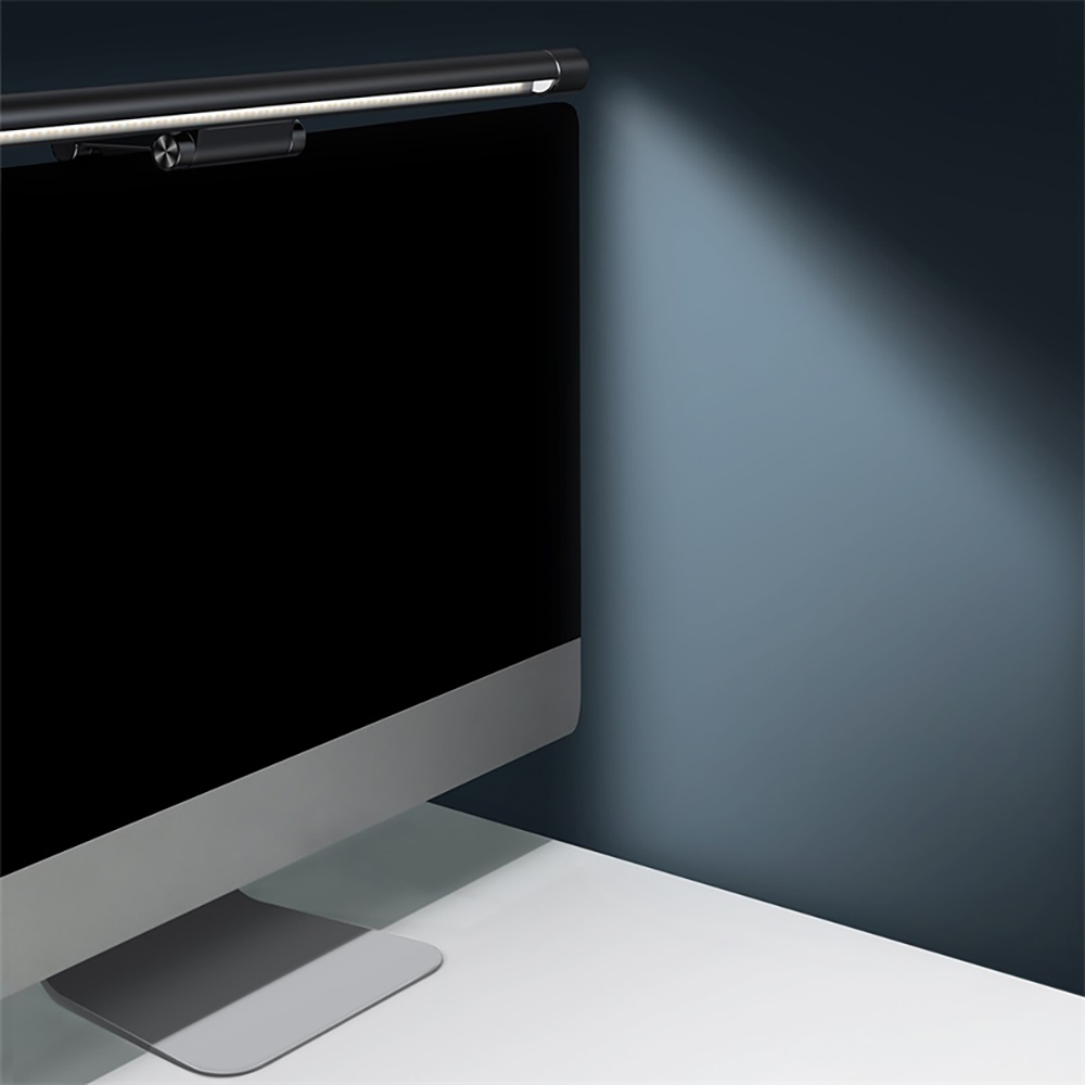 Baseus USB Asymmetric Light Source Screen Hanging Light Pro Black Screen Light Computer Lamp Led Desk Lamp For Reading Light