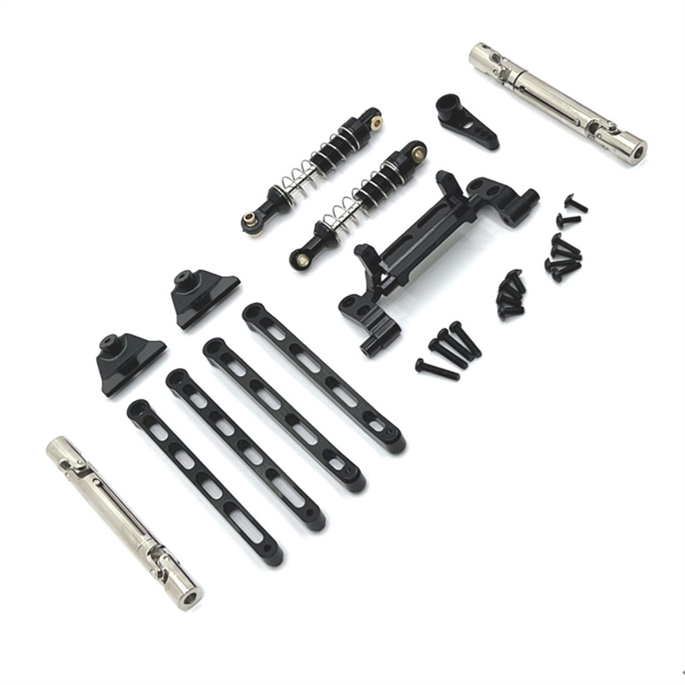 Upgraded Metal Linkage Rods Shock Absorbers Drive Shafts Set MNRC MN82 ...