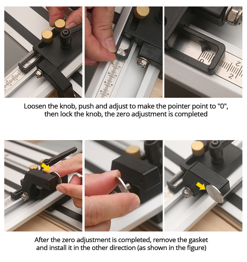 Wnew Precision Guide Rail Limit Cutting  Robust and Versatile Tool for Precise Smooth Cutting Ideal for Woodworking Projects